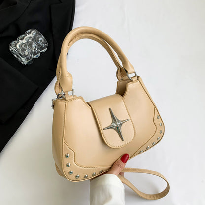 Women's Fashion Simple Casual Portable Messenger Bag