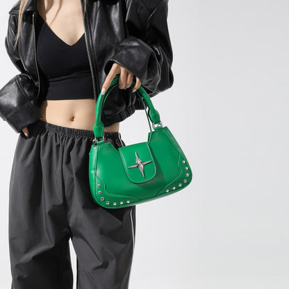 Women's Fashion Simple Casual Portable Messenger Bag