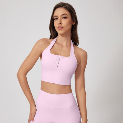 Halter Bra Quick-drying Thread Backless Bra