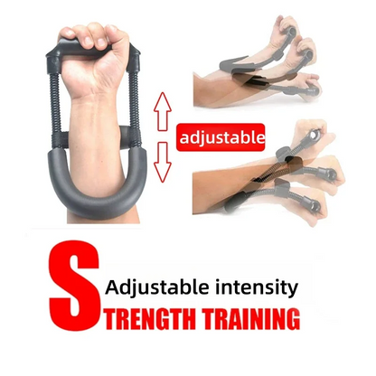 Wrist Exerciser Adjustable Arms Strength Trainer Forearm Hand Strengthener Power Grip Fitness Workout Equipment For Home Gym