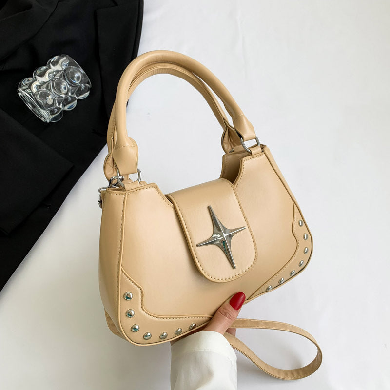 Women's Fashion Simple Casual Portable Messenger Bag