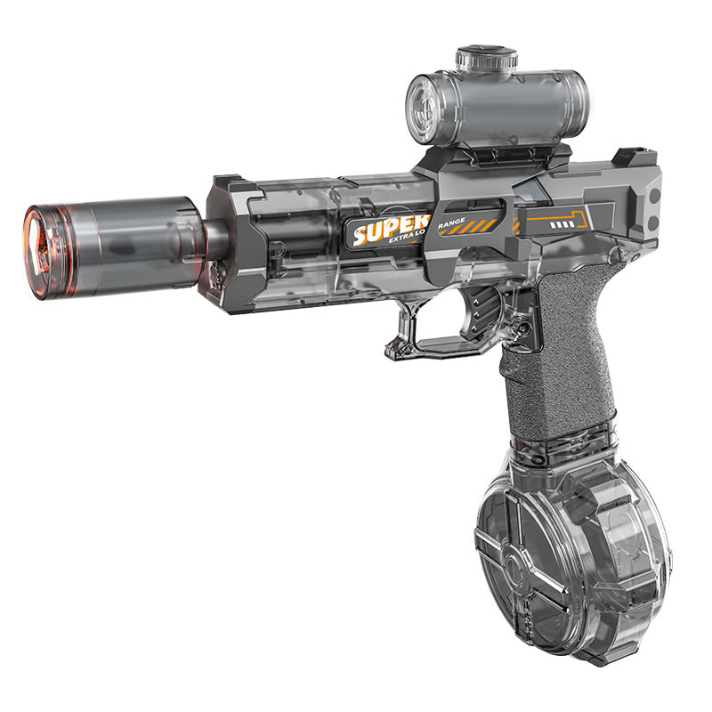 New Ice Mouse Ice Explosion Electric Water Gun Children's High-speed Continuous Hair Linkage Reloading Large Capacity Water Pistols Toy