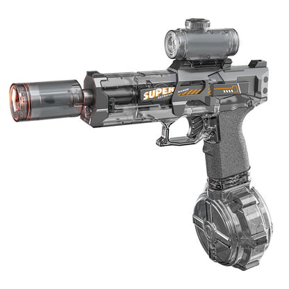New Ice Mouse Ice Explosion Electric Water Gun Children's High-speed Continuous Hair Linkage Reloading Large Capacity Water Pistols Toy