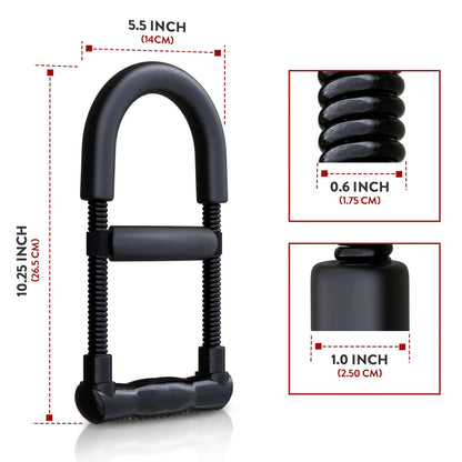 Wrist Exerciser Adjustable Arms Strength Trainer Forearm Hand Strengthener Power Grip Fitness Workout Equipment For Home Gym