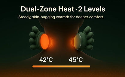Bionic Neck Shoulder Massager N7 Kneading Massager Shawl 3-Level Modes Neck Cervical Waist Leg Body Muscles Massage Pillow