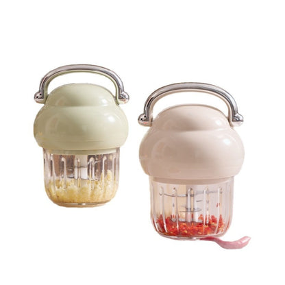 Grinder | Portable Electric & Manual Herb, Spice & Coffee Grinder Meshed Garlic Device Electric Large Capacity