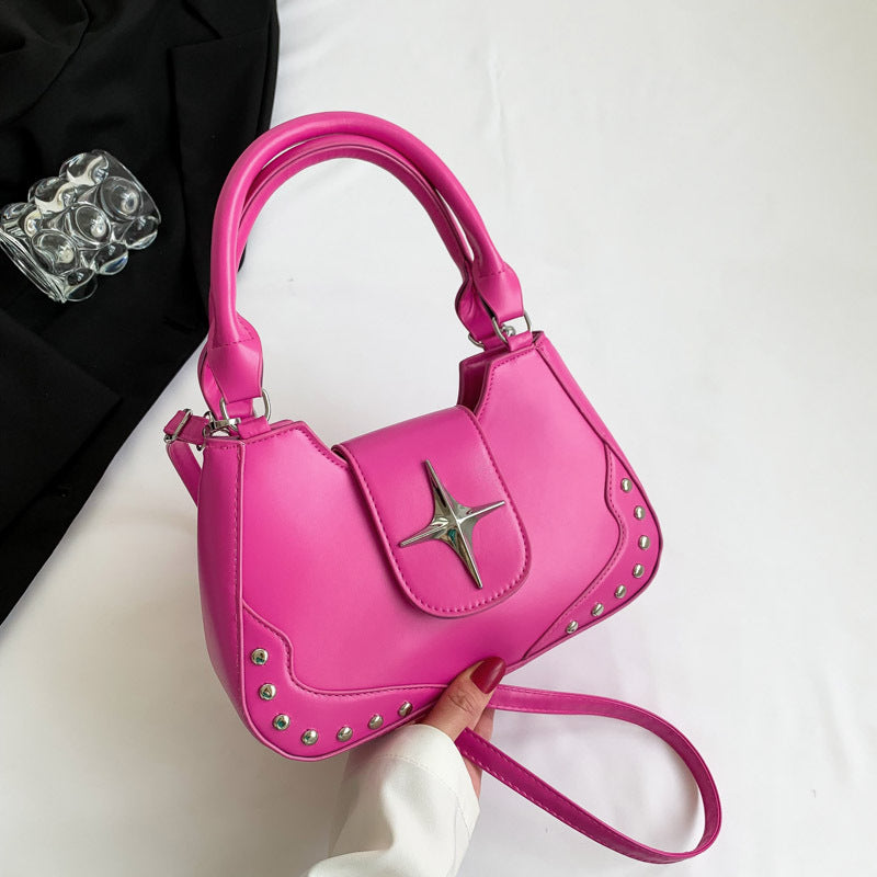 Women's Fashion Simple Casual Portable Messenger Bag