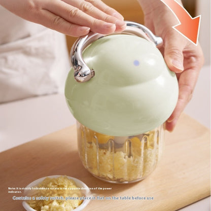 Grinder | Portable Electric & Manual Herb, Spice & Coffee Grinder Meshed Garlic Device Electric Large Capacity