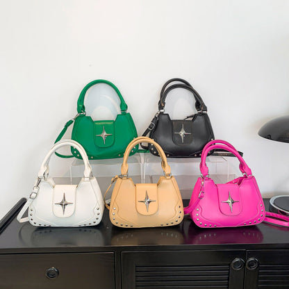 Women's Fashion Simple Casual Portable Messenger Bag