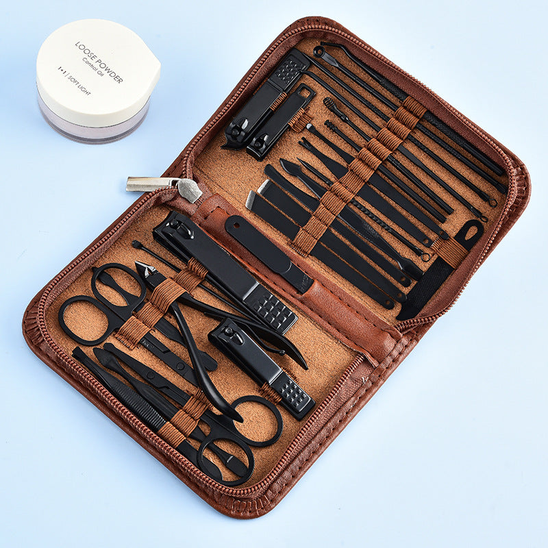 Manicure Household Large Size 26 Pieces Nail Scissor Set