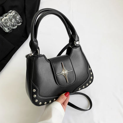 Women's Fashion Simple Casual Portable Messenger Bag